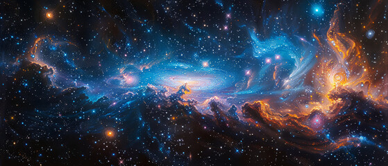 Stellar Infinity: Buddhist Concepts in a Cosmic Scene
