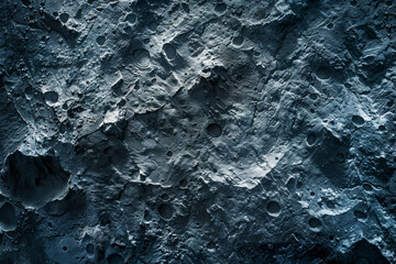 A rocky surface with many small holes and craters - Powered by Adobe