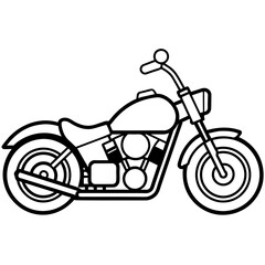 illustration of a motorcycle