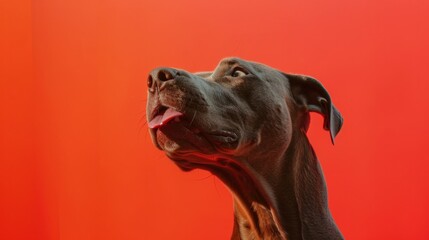 dog sticking out its tongue generative ai