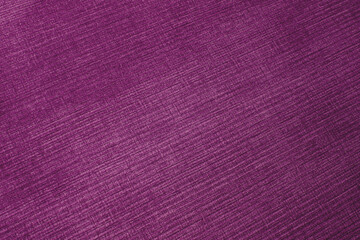 Fototapeta premium Textured corduroy furniture fabric in purple colors