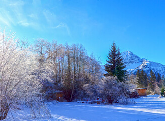 Die Ammergauer Alpen bei Heiterwang, Tirol (Österreich)