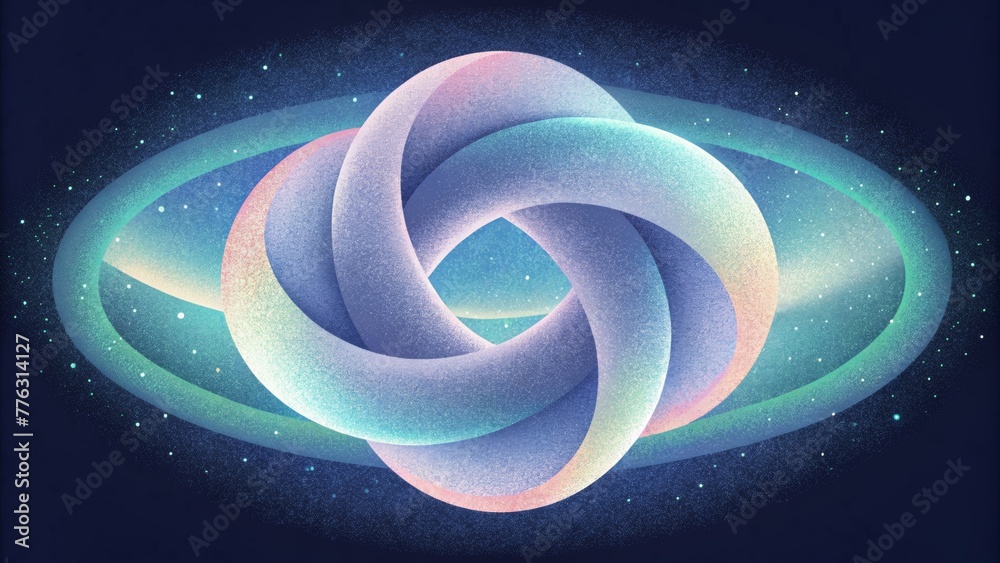Poster intertwining threads of pastel hues a celestial reminder of the enchanting beauty of the aurora bore