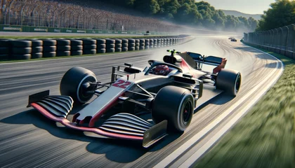 Foto op Plexiglas Formula One race car. ©  valentinaphoenix