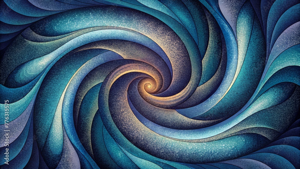 Poster twisting and turning with the grace of a symphony a tapestry of swirling lines.