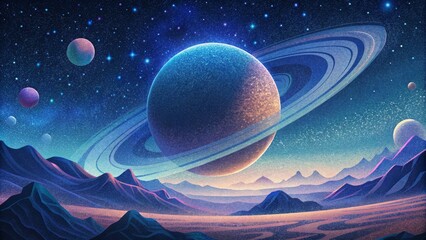 The quiet hum of Stellar Static a serene reminder of the vastness and beauty of our universe.