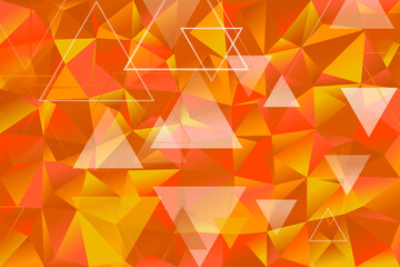 Random triangle webpage background - abstract chaotic geometric vector graphic with triangles