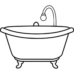 illustration of a bath tub