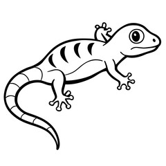 illustration of a chameleon