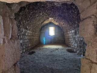 Medieval Crusaders Castle in Al Karak - Jordan, Al Kerak fortrest in arab world served as a fort...