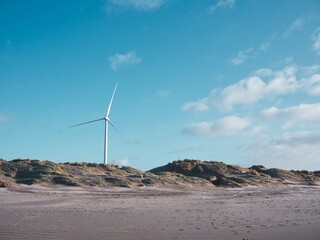 Windmill at the beach