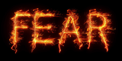 A glowing writing drawn with the light on a dark background.