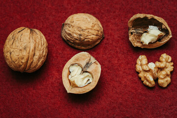 walnut kernels and in shell 