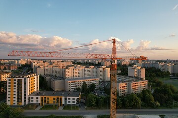 Obraz premium tower crane