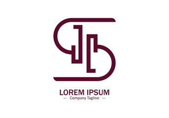 Professional elegant trendy awesome artistic S or S S initial based Alphabet icon logo