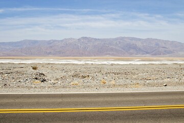 Death Valley in Kalifornien - obrazy, fototapety, plakaty