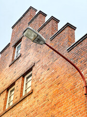 Traditional Hanseatic Merchant‘s House in Wismar, Germany