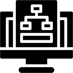 Data Modeling, Data Analysis, Business And Finance, Data Analytics, Files, Statistics Icon