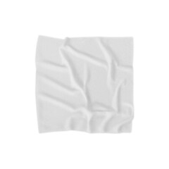 Fototapeta premium square scarf on white background