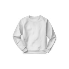 Sweatshirt on white background