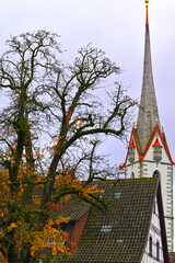 Ehemalige Klosterkirche St. Georg in Stein am Rhein, Kanton Schaffhausen (Schweiz)