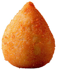 Coxinha de Frango, Brazilian Fried Chicken Ball on a Transparent PNG Background