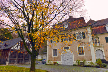 Naklejka premium Die Kartause Ittingen in der Gemeinde Warth-Weiningen, im schweizerischen Kanton Thurgau