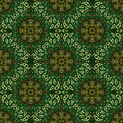 Summer floral print seamless mandala flower pattern for fabrics and wrapping paper and kids clothes textiles
