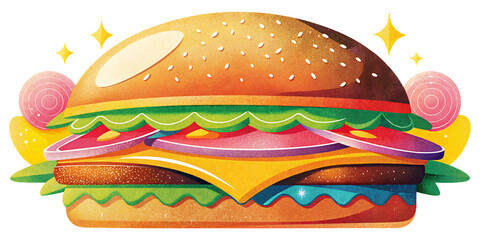 tasty cheeseburger