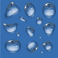 transparent liquid forms