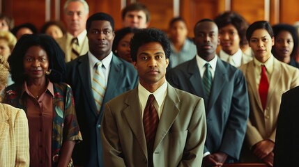Multicultural Representation in a Courtroom