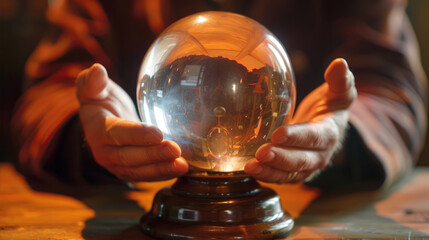 A fortune ball to see your destiny and change it