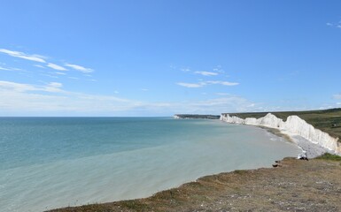 Seven Sisters Cliffs, Nature Photography, Panorama, Landscape, English Channel, The United Kingdom
