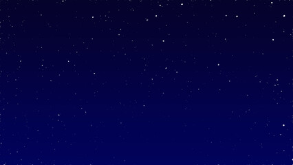 Fototapeta premium dark blue vector texture with night stars.