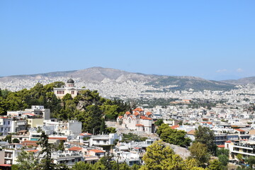 Fototapeta na wymiar View of the City, Athens, Greece