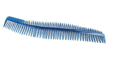 Blue plastic comb Transparent Background Images 