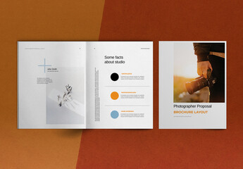 Photographer Proposal Projects Brochure Layout