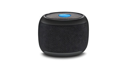 Blue wireless Bluetooth speaker Transparent Background Images 