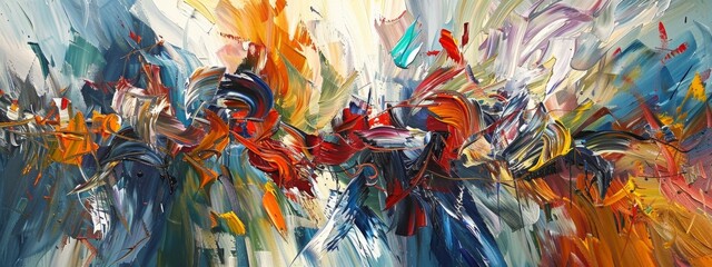 Surrealist Abstract Expressionist Dance