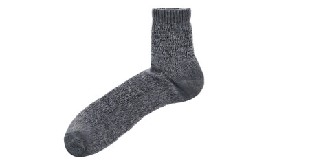 Gray wool socks Transparent Background Images
