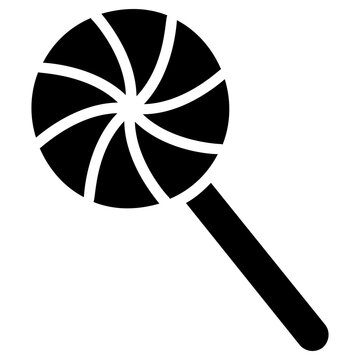 lollipop icon, simple vector design