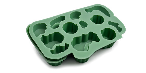 Green silicone baking molds Transparent Background Images