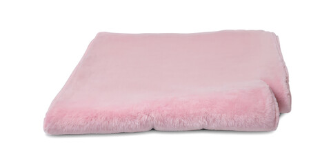 Obraz na płótnie Canvas Pink fleece baby blanket Transparent Background Images 