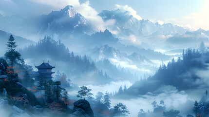 Mystical Misty Mountains