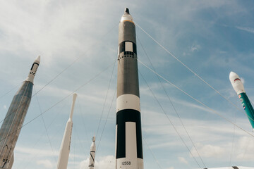 Rocket in Kennedy Space Center Orlando, Florida