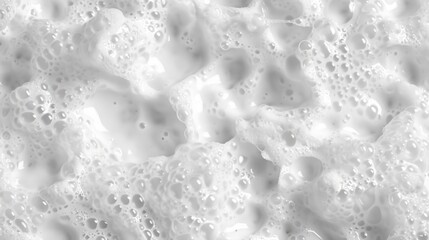 Texture of White Soap Foam Bubbles - obrazy, fototapety, plakaty