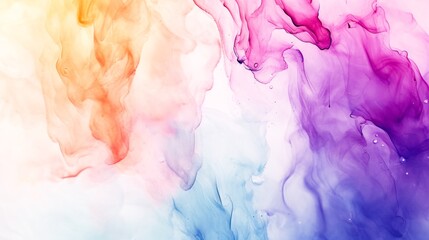 Fototapeta premium Ink cloud in the water. Conceptual background. 
