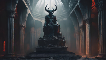 statue of evil