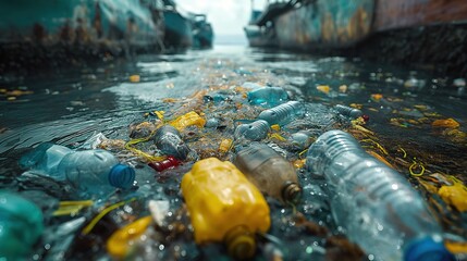 Ocean Pollution with Plastic Waste