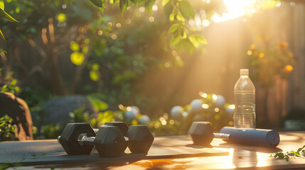 Outdoor Fitness Essentials in a Radiant Natural Setting: An Integrated Approach to Health and Wellness